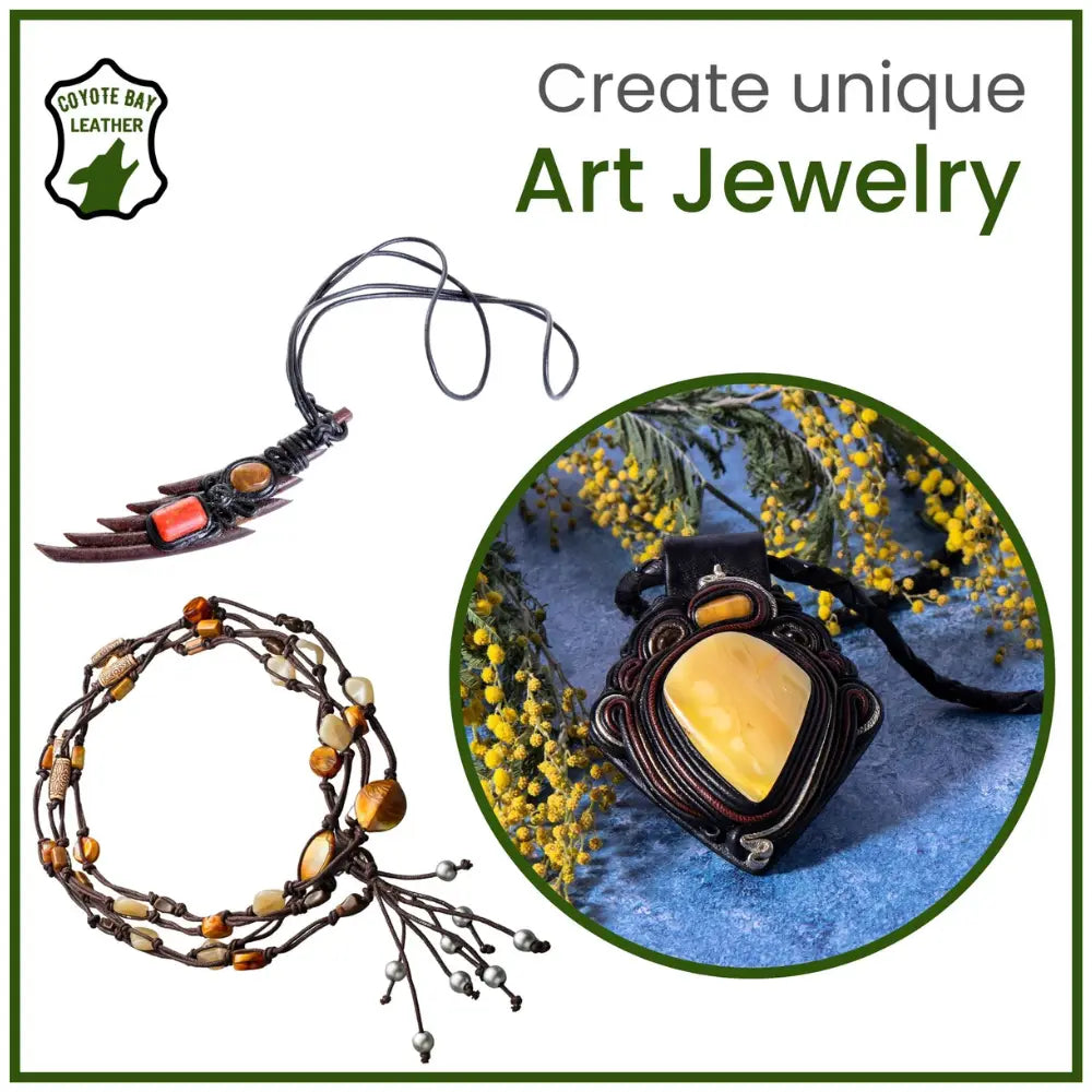 Leather Cord for Jewelry Making