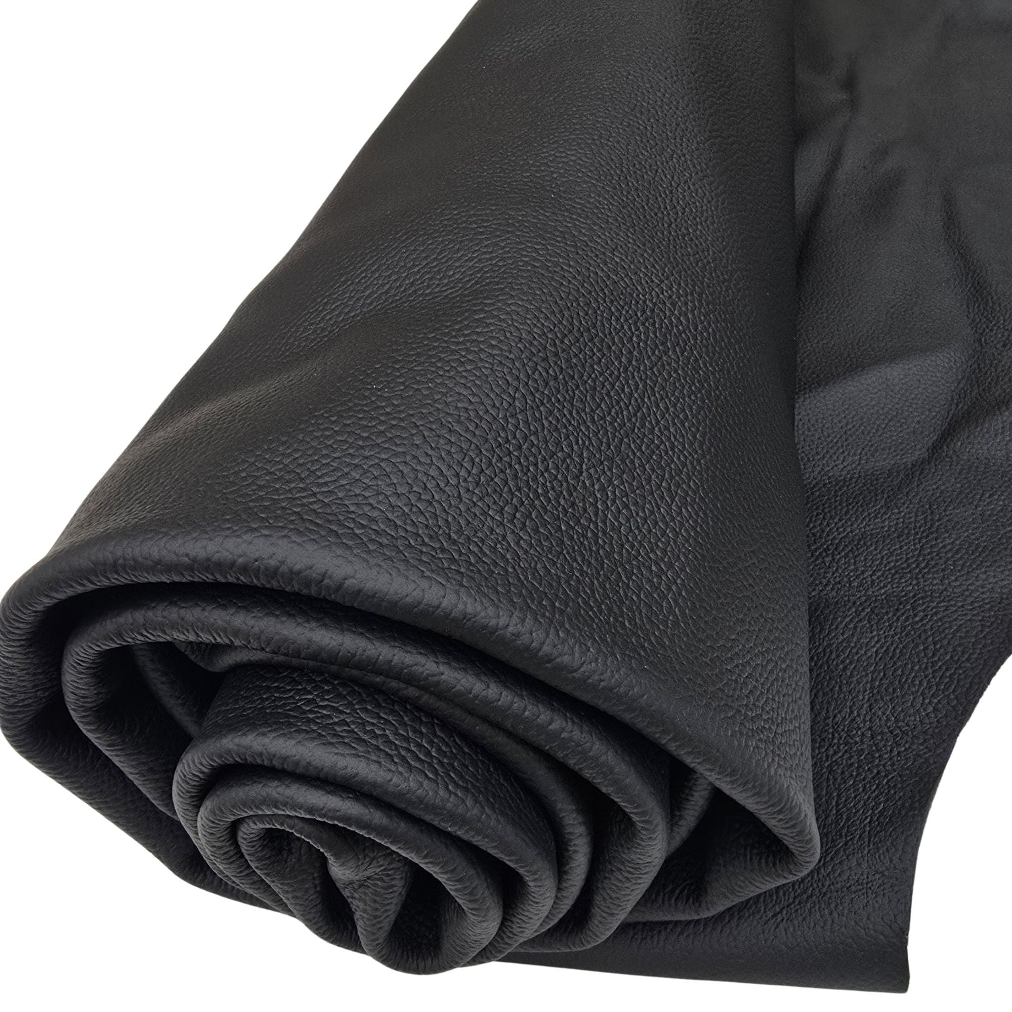 Top Grain Matte Finish Upholstery Buffalo Leather Hide 35-38 sq ft Automotive Grade