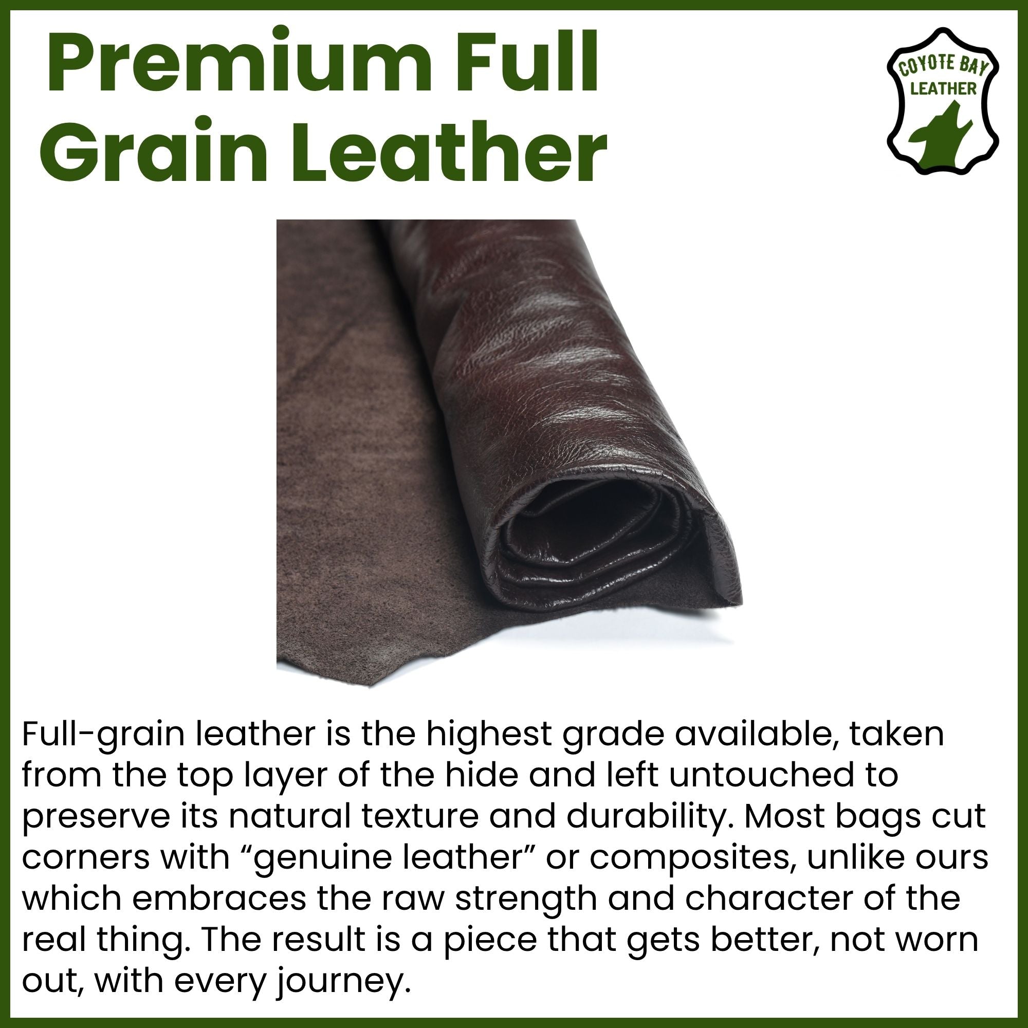 HideSling Premium Full Grain Leather Laptop Sling Bag, Large Crossbody Shoulder Bag